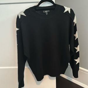 Aqua Cashmere sweater black size small. Excellent condition like new.